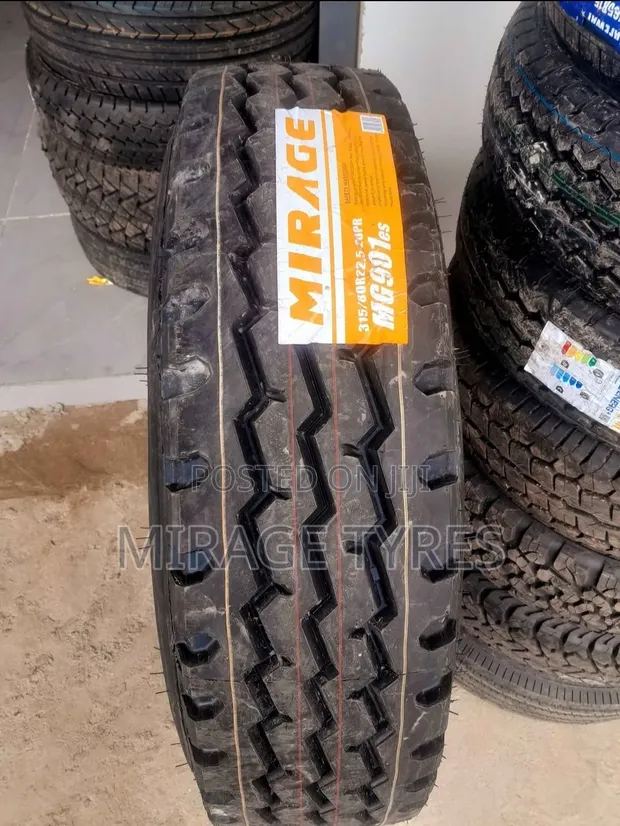 New Mirage Tyres 315/80R22.5 - Heavy Duty Commercial - 1