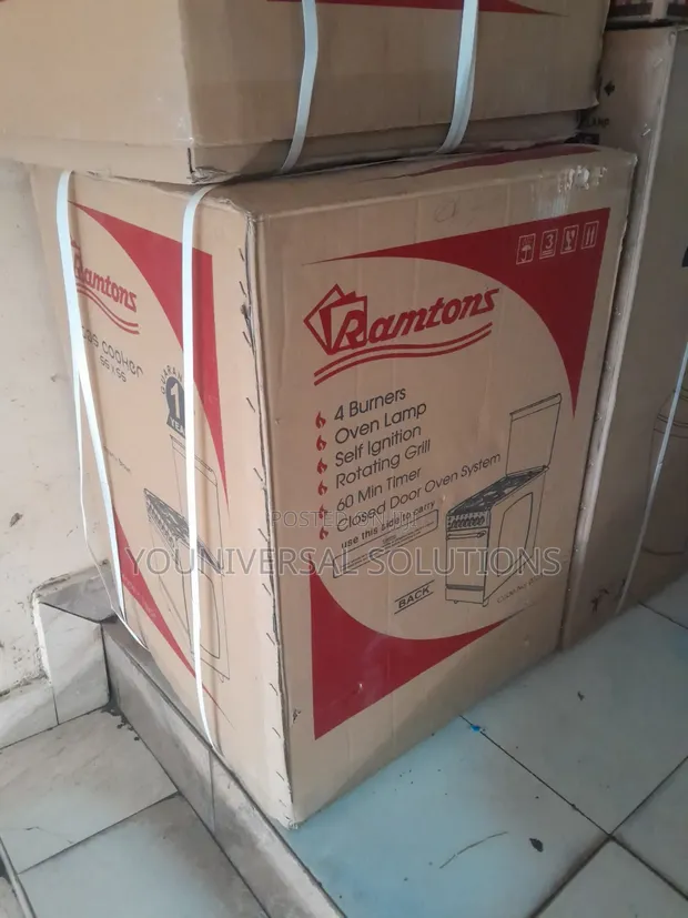 Ramtons 55x60cm Full Gas Standing Cooker - 1