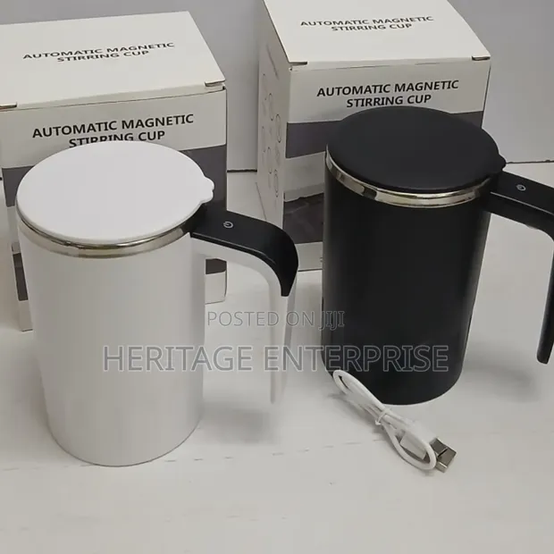 Automatic Stirring Coffee Cup - USB Rechargeable - 1