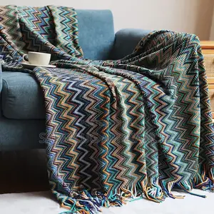 Home Interiors Fleece Throw Blanket - Brand New