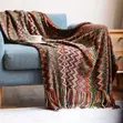 Home Interiors Fleece Throw Blanket - Brand New - 2