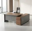 1.8M Contemporary L-Shaped Office Desk - 5