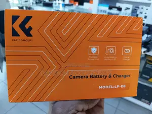 K&F Concept LP-E8 Battery and Dual Slot Charger Pack