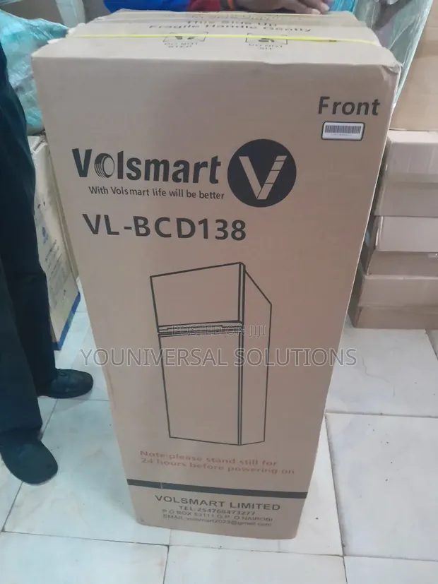Volsmart 138 Litres Double Door Refrigerator - 1