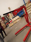 Heavy Duty 2 Ton Hydraulic Engine Crane - 4