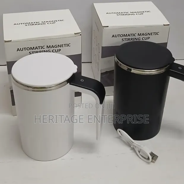 Automatic Stirring Coffee Cup - USB Rechargeable - 1