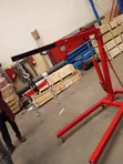 Heavy Duty 2 Ton Hydraulic Engine Crane/Hoist - 2