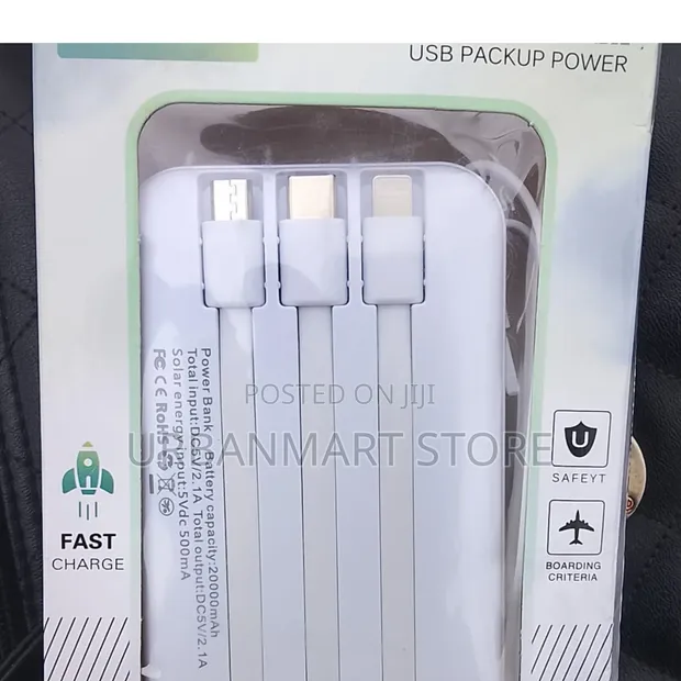 10,000mAh Solar Power Bank Charger - 1