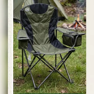 Camp Master Folding Chair Army Green + Black