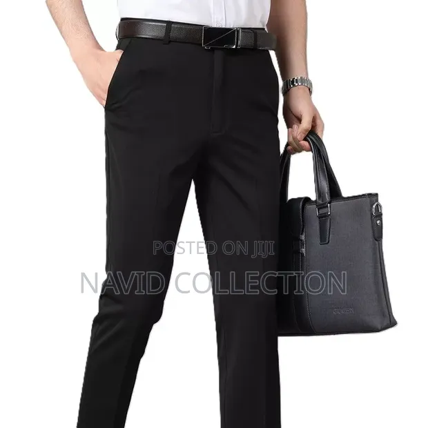 Men's Black Pants - 1