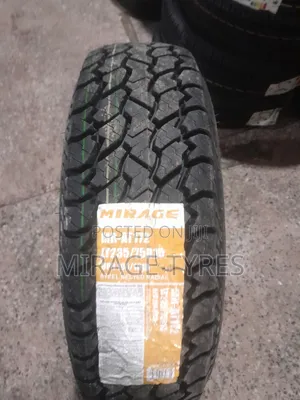 Brand New Mirage Tyres 235/75R15 - 4x4 SUV Performance