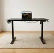 Black Electric Adjustable Office Desk - 3