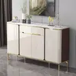 Bedroom Storage Cabinet - White Wood Finish - 2