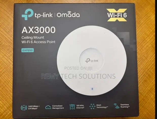 TP-Link EAP650 Indoor Wi-Fi 6 Access Point - 1