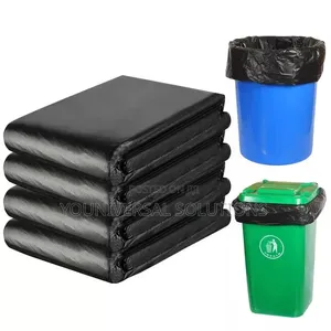 Heavy Gauge Trash Bags - 50 Pcs