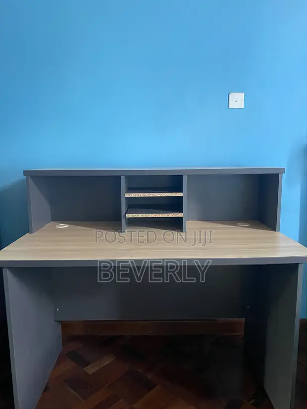 Office Study Desk with Detachable Storage - 1