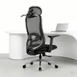 Executive Mesh Work Chair - Black - 1