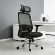Executive Mesh Work Chair - Black - 3
