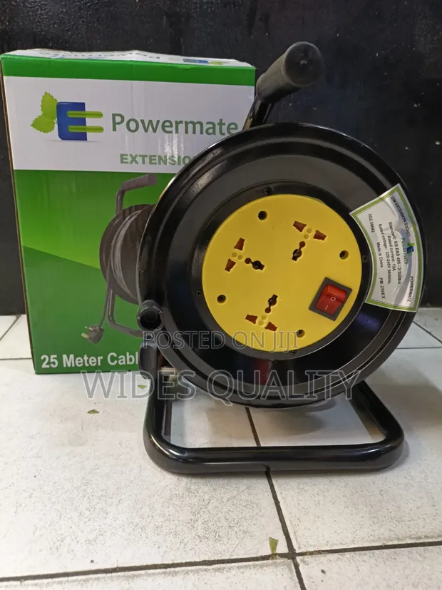 Powermate 25m Extension Cable Reel 1.5mm - 1