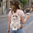 Trendy Plush Cat Bag for Kids & Teens - 3