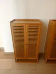 Bamboo 6-Layer Cabinet Shoe Rack - 1