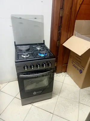 New Nunix 50x55 3+1 Standing Cooker with Electric Oven