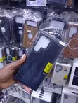 Black Faux-Leather Back Case for Samsung Galaxy S23 Ultra - 2