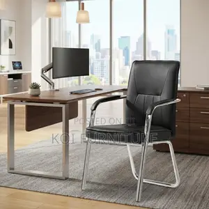 Swif Leather Mid Back Office Chair - Brand New