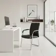 Swif Leather Mid Back Office Chair - Brand New - 3