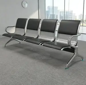 4-Seater Upholstered Corporate Office Bench