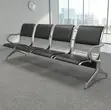 4-Seater Upholstered Corporate Office Bench - 1