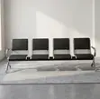 4-Seater Upholstered Corporate Office Bench - 5