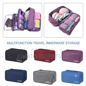 Multifunction Travel Underwear & Toiletry Storage Bag
