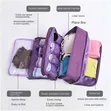 Multifunction Travel Underwear & Toiletry Storage Bag - 3