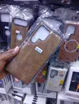Brown Leather Back Cover for Samsung Galaxy S23 Ultra - 2