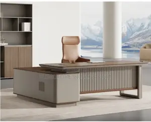Executive L-Shaped Office Desk - 2400mm