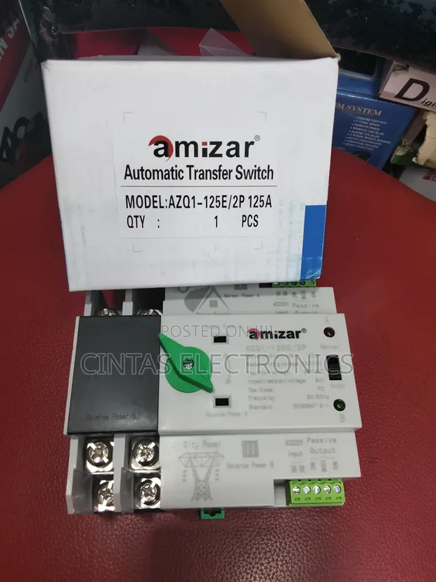 Amiza Single Phase Automatic Change Over Switch - 1