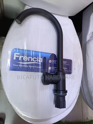 Kitchen Pillar Mixer Tap - Black