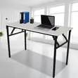 Foldable 150cm Rectangular Office Table - 2