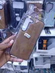 Brown Faux Leather Back Cover for Samsung Galaxy S23 - 2