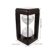 Premium Metal Hourglass Sand Timer - 1 Hour - 3