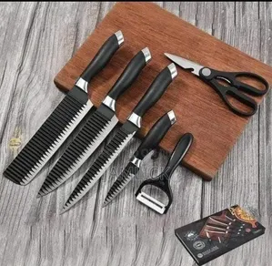 6pcs Zepter Black Non-Stick Knife Gift Set
