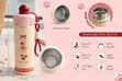 ACE Insulated Water Bottle, 750ml, Stainless Steel - 4