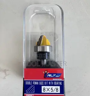Double Roman Ogee Router Bit with Bearing 8x5/8