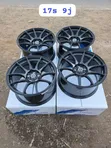 Universal Offset 17-inch Black Rims (9JJ) - 1