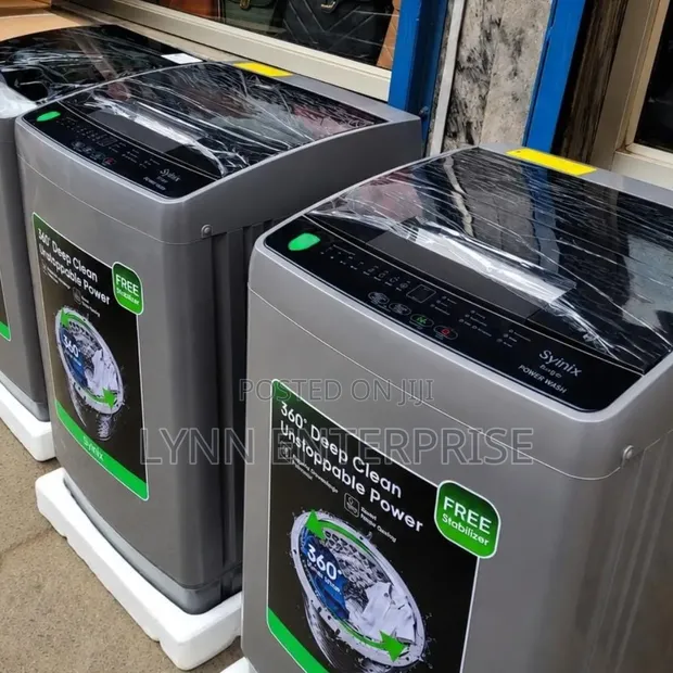 Syinix 10kg Top Load Fully Automatic Washing Machine - 1