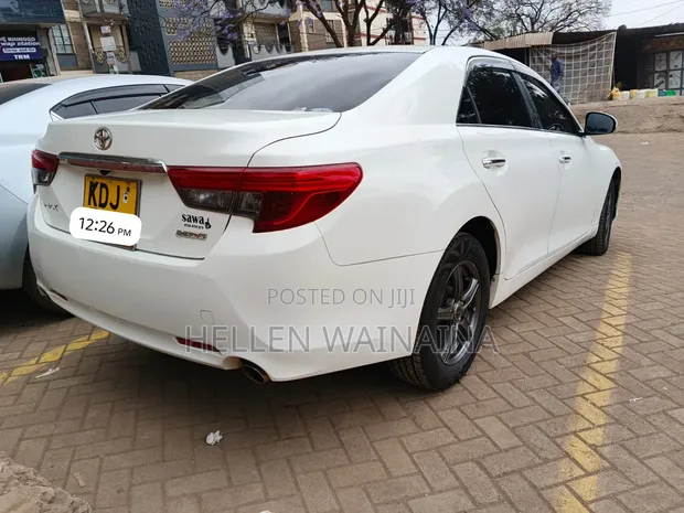 Toyota Mark X 2015 White - 1