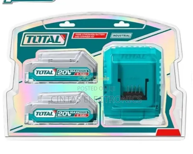 Total Lithium-Ion Batteries and Charger - 1