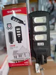 100W Solar Street Light - High Efficiency 120° Beam - 2