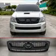 Toyota Hilux Vigo Grille 2008 Onwards - Black - 2